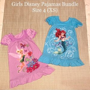 ✔️ SOLD 📬 VGUC Set of 2 Disney Nightgowns, Size 4